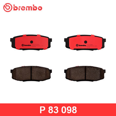 Brembo P 83 098  Колодки тормозные дисковые | зад |