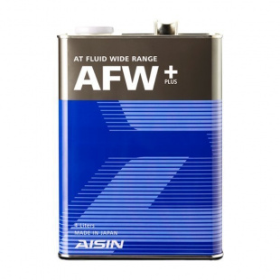 ATF6004 Aisin  Масло трансмиссионное полусинтетическое для АКПП ATF Wide Range AFW+ 4л              