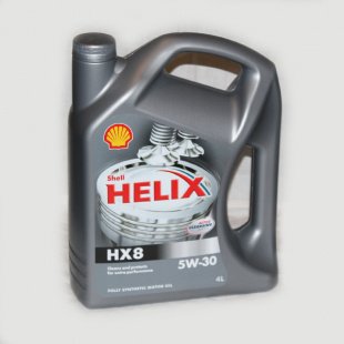  550046364  Масло 5W30 SHELL HELIX HX8 синт.(4,0л.) (SL/SN; A3/B3/B4) (550040542)