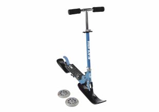 Самокат-снегокат S00523 синий 