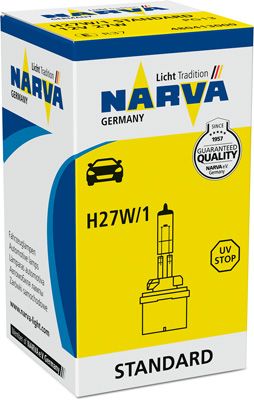 480413000  NARVA 12V H27W/1 (уп. 1шт) Лампы