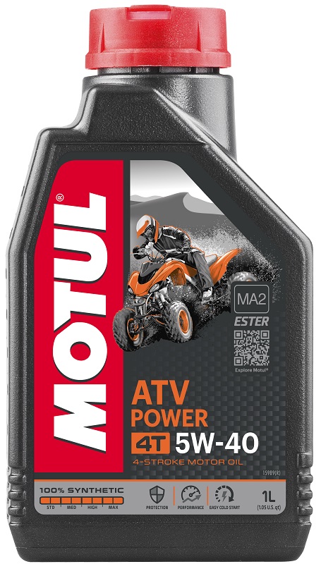105897 MOTUL Моторное масло ATV Power 4Т 5W-40 1 L