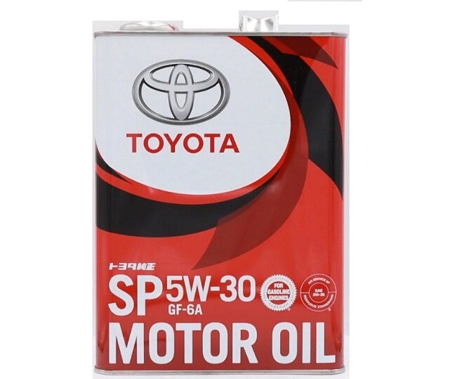 08880-13705 Toyota Масло моторное синтетическое SP 5W-30, 4л