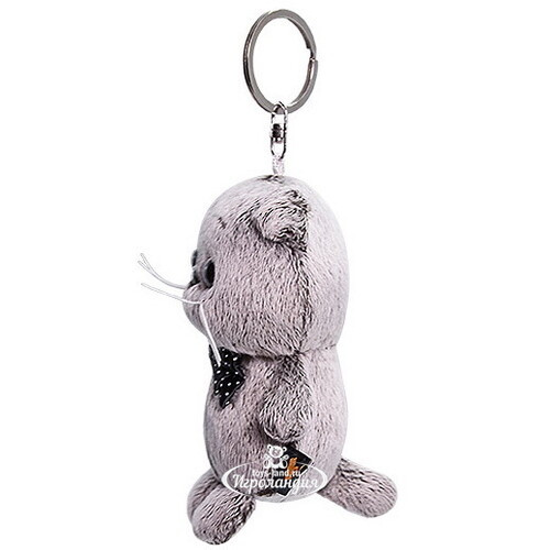  Мягкая игрушка "Кот Басик с бантиком-бабочкой", 12 см 