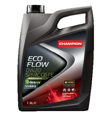  CHAMPION Eco Flow 0W20 SP/RC G6 FE 4 л (масло синтетическое) 1047254                