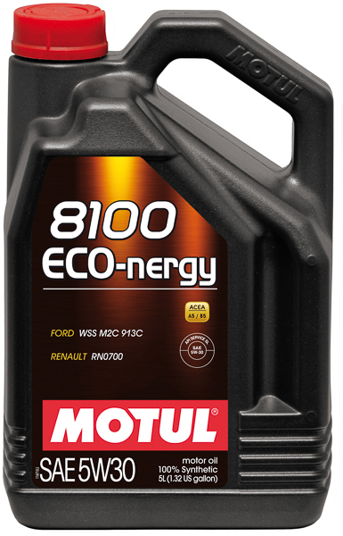 111686  MOTUL Моторное масло 8100 ECO-NERGY 5W-30 100% Synth. 5L
