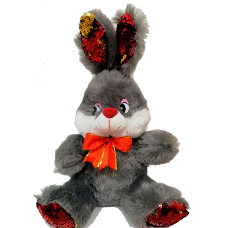 Мягкая игрушка «Заяц с бантом», 45 см